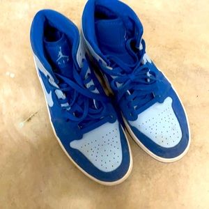 Nike blue high top